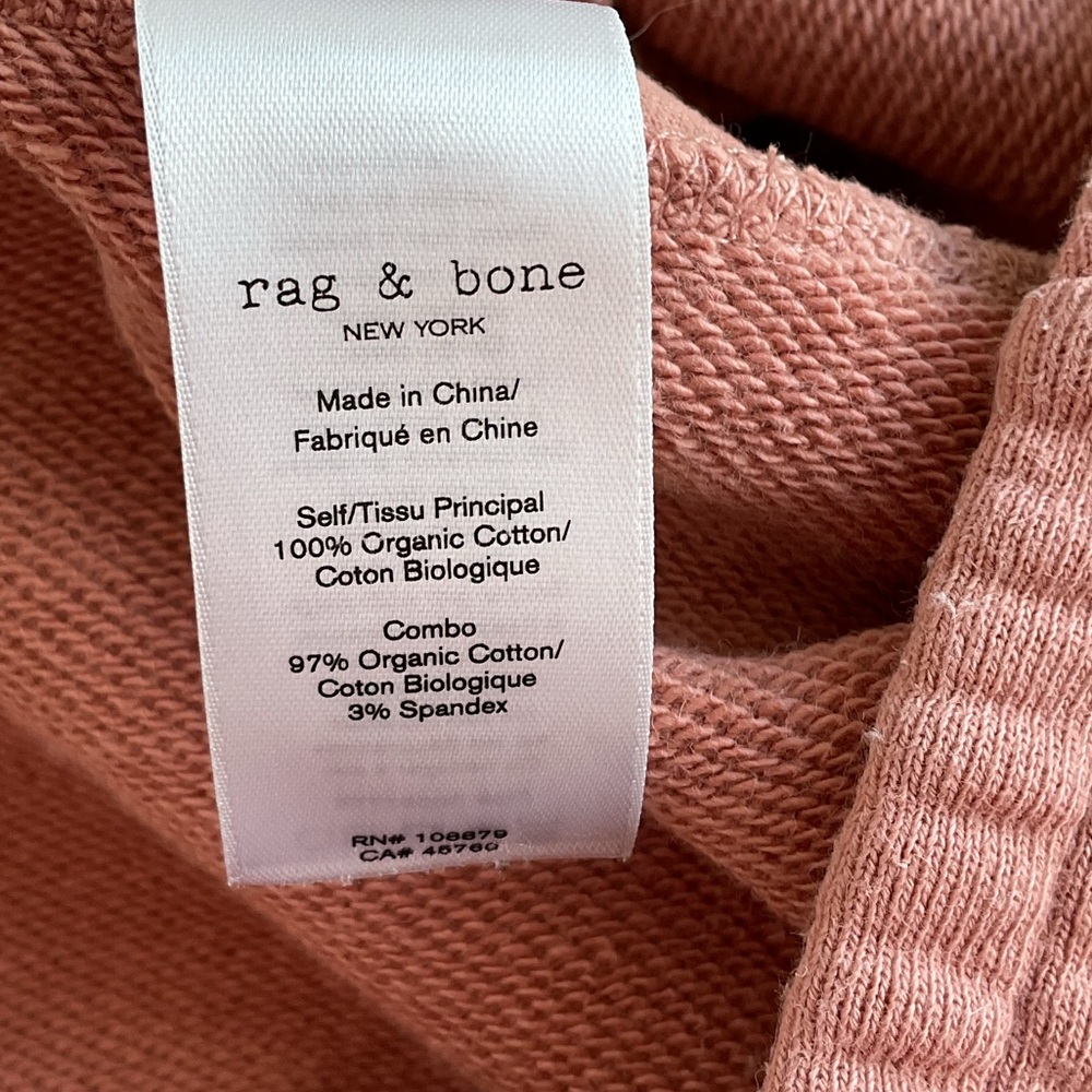 rag & bone women’s City Sweatpant - Picture 7 of 8